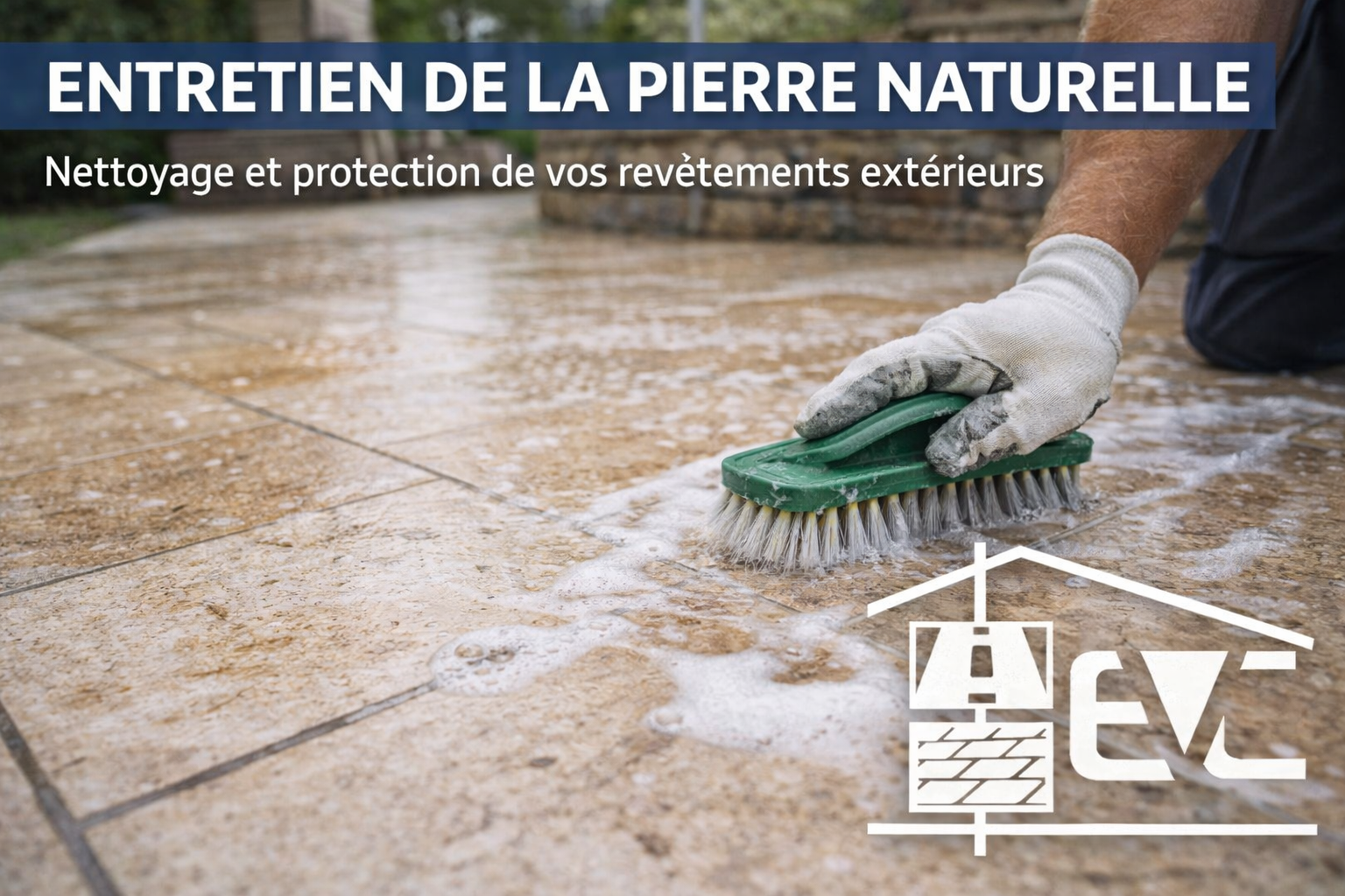 Entretien de la Pierre Naturelle – Nettoyage Pavés Dallage – Entreprise Valente Choupeiro