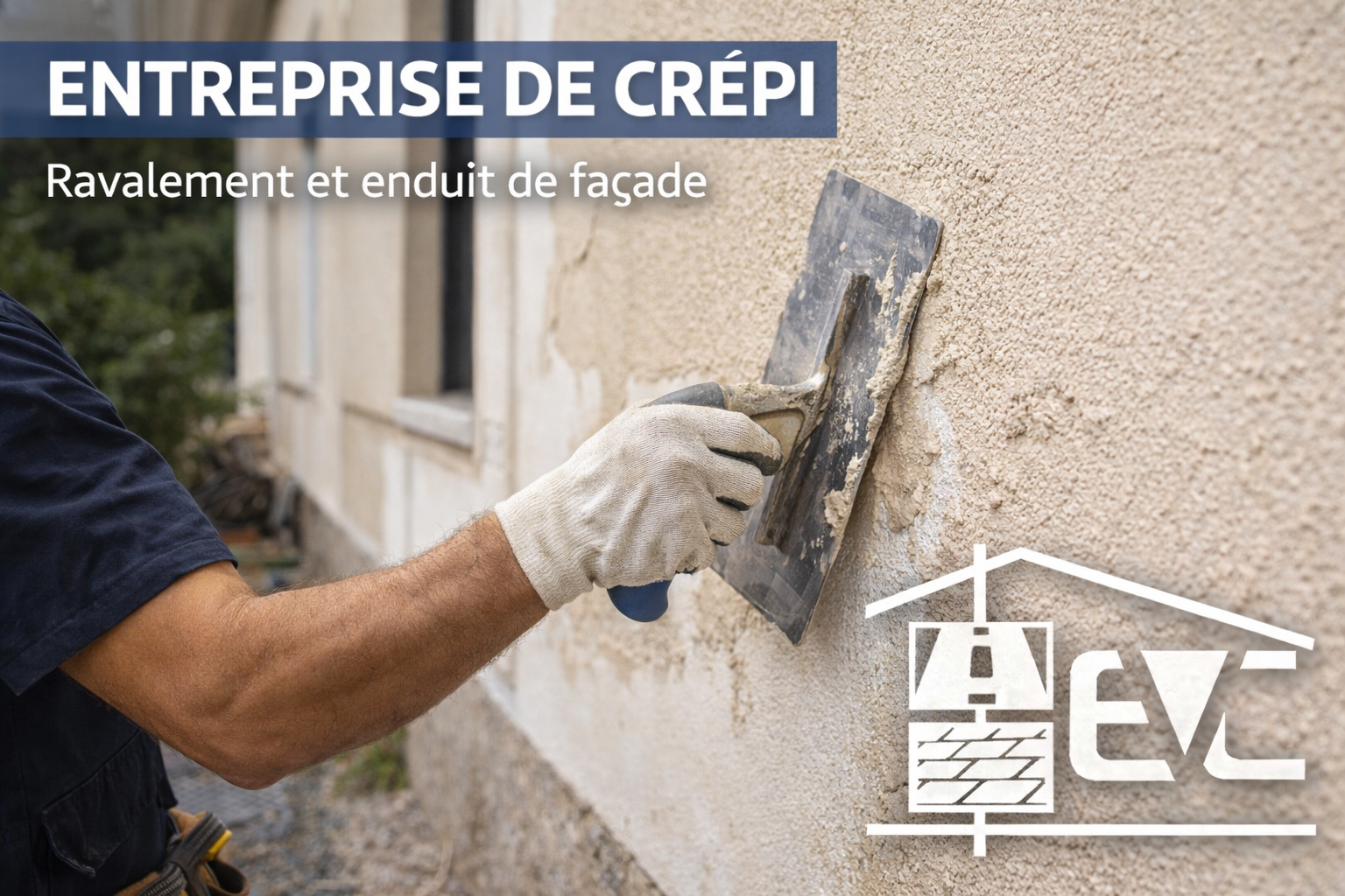Entreprise Crépi Ravalement Façade Essonne – EVC Valente Choupeiro