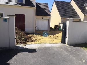 Terrassement pavage a Limours