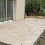 Terrasse en Travertin