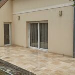 Terrasse travertin